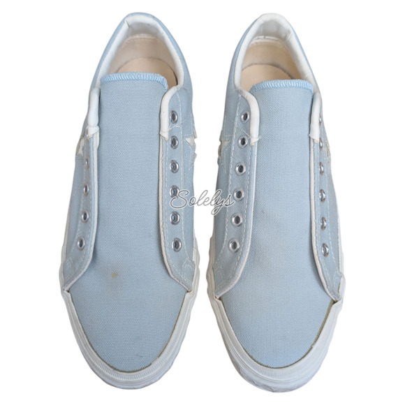 Converse One Star 95 Vtg 1990s Ox Low Sky Blue Made in USA Sneaker M6/W8 RARE - Picture 11 of 13